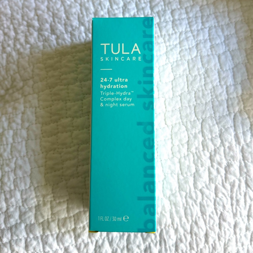 TULA Skincare 24-7 Ultra Hydration Triple-Hydra™ Complex Day & Night Serum – NWT